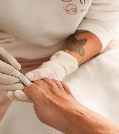 Detailed nail care — reference photograph