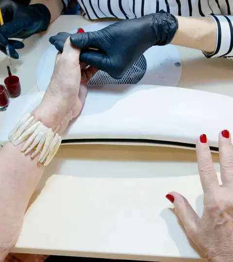 A manicure moment — reference photograph